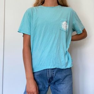 Rip Curl Light Blue Short Sleeve Tee